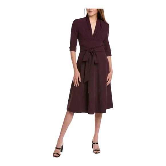 Black Halo Dress Joan Midi red size 2 - Picture 1 of 6
